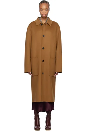 Mackage Tan Beckett Handmade Wool Coat