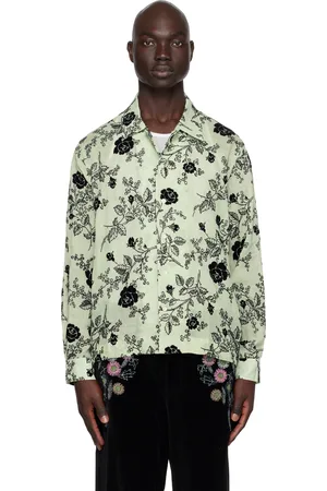 BODE Green Sweetunia Shirt