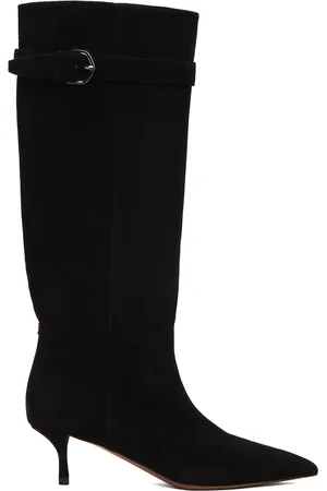 Alaïa Black Vented Boots
