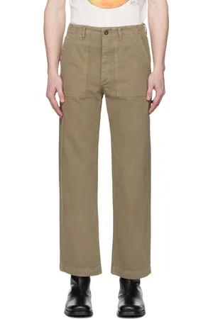 RE/DONE Khaki Modern Utility Trousers