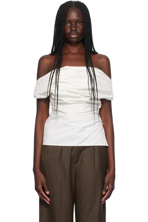 MAGDA BUTRYM Silk Draped Top