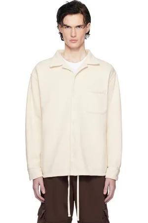 Les Tien Off-White Heavyweight L/S Shirt