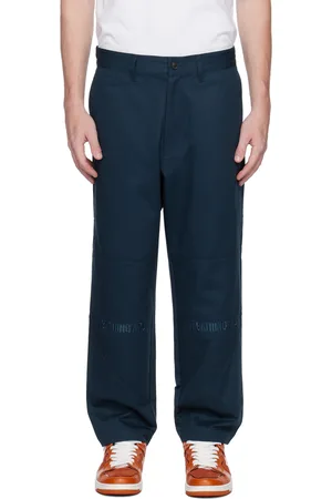 BAPE Navy Loose Fit Trousers