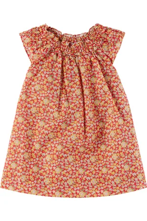 BONPOINT Baby Red Goldina Dress