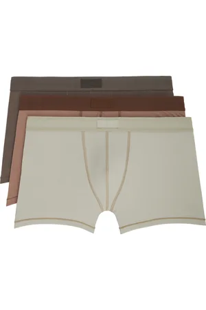 SKIMS Three-Pack Multicolor Cotton 3 Boxer Briefs
