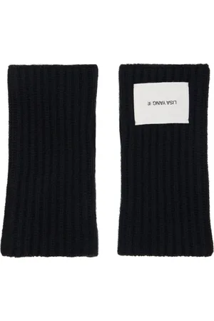 Lisa Yang Black Rouen Arm Warmers