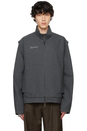 NAMESAKE Gray Garnett Track Jacket