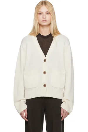 Lisa Yang Off-White Danni Cardigan