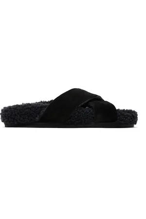 Ancient Greek Sandals Black Anilio Sandals