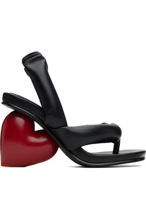 Yume Yume Black Love Heeled Sandals