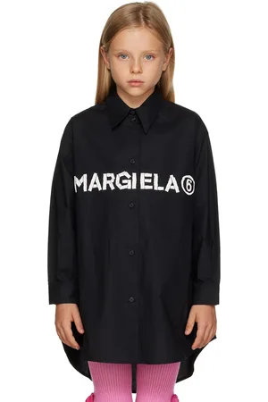 Maison Margiela Kids Black Printed Shirt