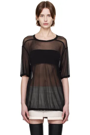 Rick Owens Black Hollywood Brad T-shirt