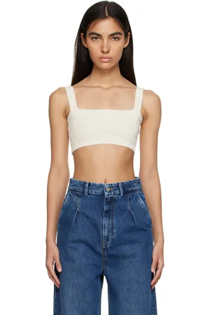 Loulou de Saison White Senna Tank Top