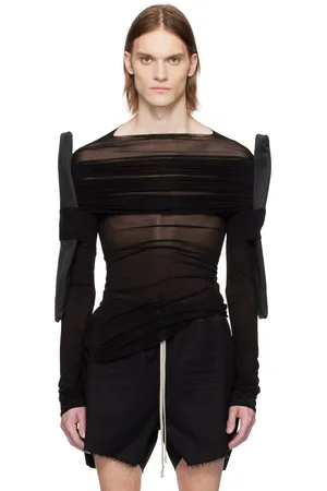 Rick Owens Black Hollywood T Top