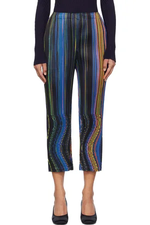PLEATS PLEASE ISSEY MIYAKE Multicolor Warp Trousers
