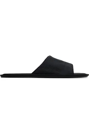 The Row Black Frances Slippers
