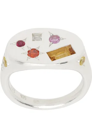 Seb Brown Silver XL Neapolitan ring