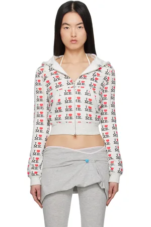 ASHLEY WILLIAMS Gray I Heart Me Baby Hoodie