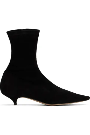 The Row Black Liisa Boots
