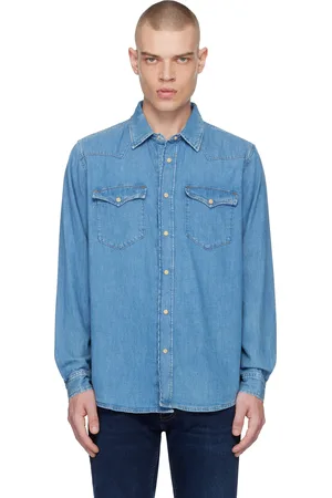 Nudie Jeans Blue George Shirt