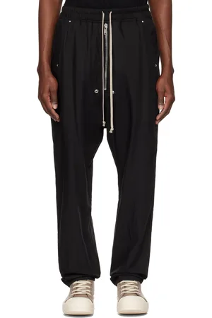 Rick Owens Black Hollywood Bela Trousers