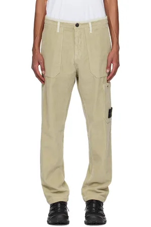Stone Island Beige Corduroy 800 Trousers