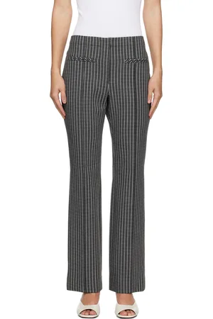 Proenza Schouler Black & White White Label Isadora Trousers