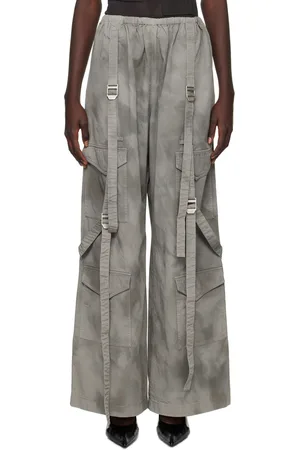 Acne Studios Gray Cargo Pocket Trousers