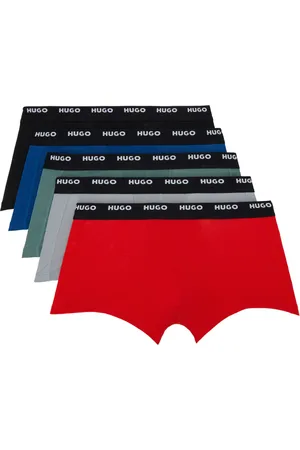 HUGO BOSS Five-Pack Multicolor Logo Boxers