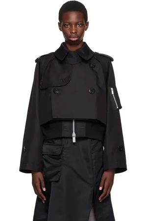 SACAI Black Layered Jacket