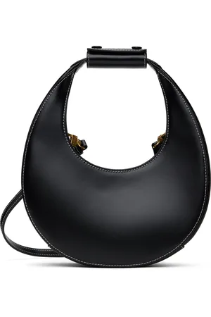 Staud Black Mini Moon Bag