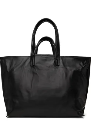 Kassl Editions Black Leather Tote