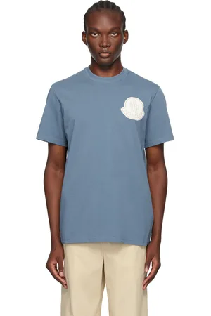 Moncler Blue Logo T-Shirt
