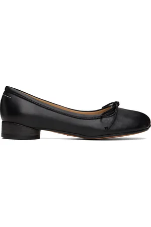 Maison Margiela Black Anatomic Ballerina Flats