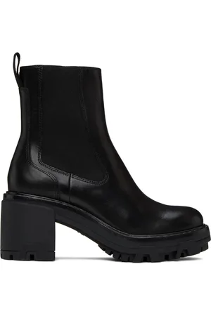 RAG&BONE Black Shiloh Mid Boots