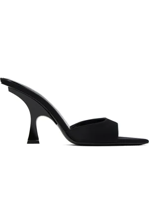 The Attico Black Ester Heels