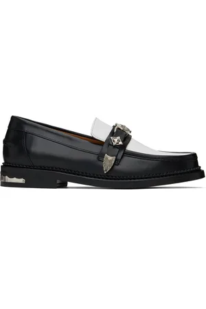 TOGA VIRILIS SSENSE Exclusive Black & White Loafers