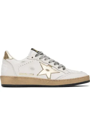 Golden Goose White Ball Star Sneakers