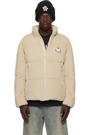 Moncler Moncler x Palm Angels Beige Abrolhos Down Jacket
