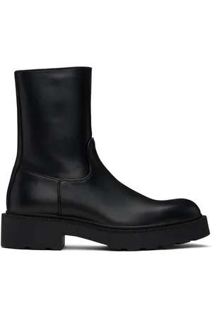 The Row Black Nobilis TR Boots
