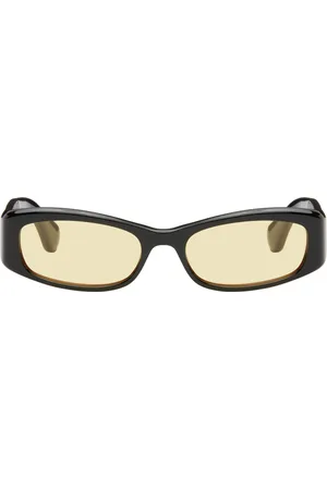 PORT TANGER SSENSE Exclusive Black Leila Sunglasses