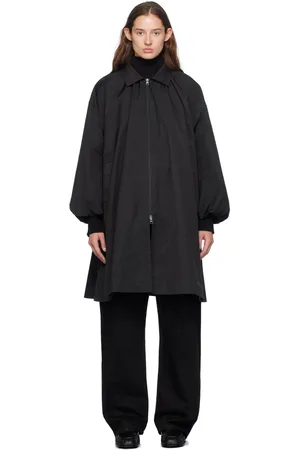 AMOMENTO Shirring Dress Coat
