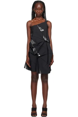 Issey Miyake Black Standard Minidress