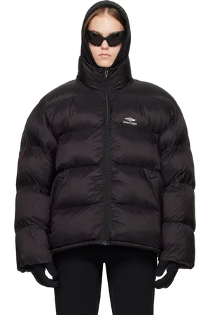 Balenciaga Black 3B Sports Icon Puffer Jacket