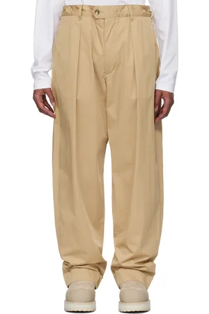 ENGINEERED GARMENTS Beige Carlyle Trousers