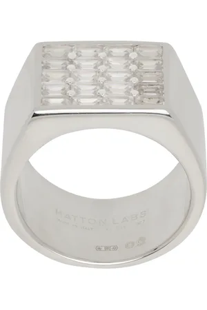 Hatton Labs Silver Craquelure Ring