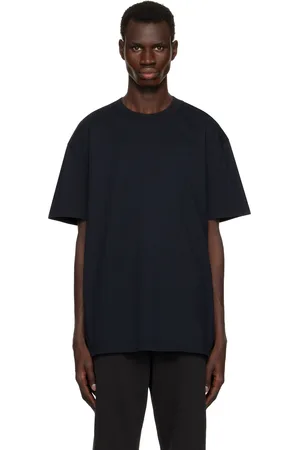 SKIMS Black Heavyweight Cotton Relaxed T-shirt