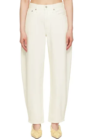 AGOLDE White Balloon Jeans