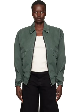 MAGDA BUTRYM Oversized Denim Bomber Jacket
