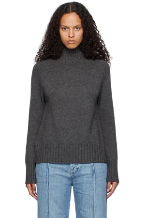 Max Mara Gray Mantova Turtleneck